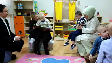 Emine Erdoğan, Ukraynalı Yetim Çocukları Ziyaret Etti