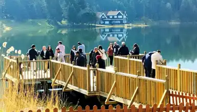 Gölcük Tabiat Parkı Sömestrde Doldu Taştı!